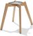 Essentials Keeve Stoel Wit , Berkenhouten Frame en Kunststof Zitting, 47x53x83cm (LxBxH), 505F01SW 8