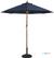 Bolero ronde donkerblauwe parasol 3 meter | GG497 2