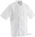 Whites Boston unisex koksbuis korte mouw wit XXL | B250-XXL 3