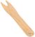 Houten frietvork - Plastico - CD901 7