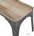 Bolero HZ815 Bistro Bank met Mangohout en Donkergrijze Poten 1000mm (2 stuks) 3