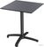 X Cross Tafelpoot Laag Zwart 74 cm - 11001 - hpl Tafelblad 70x70cm - VEBA 110031077