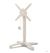 Feros 110151370 X Cross - In hoogte verstelbaar zand tafelonderstel + Moonstone HPL Tafelblad Ø70 cm 2