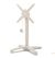 Feros 110151577 X Cross - In hoogte verstelbaar zand tafelonderstel + Galaxy Marble HPL Tafelblad 70x70 cm 2