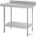 Werktafel | Achteropstand | Rvs | 90cm | Vogue | T380