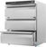 Combisteel 7450.0536 KOELKAST RVS HR150 3 LADEN 2
