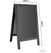 Olympia Stoepplank Zwart Houten Frame 500x850mm - CU992 7
