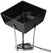Balance melamine kom zwart 30cm | GK849 2
