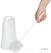 Jantex Ronde Toiletborstel & Houder - Wit - HX386 3