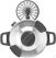HENDI 211175 Dubbelwandige warme drankenketel, , 17L, 220-240V/2500W, 415x382x(H)480mm 6