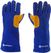 HENDI 556597 Hittebestendige handschoenen, leer, , Blauw, 2 st., (L)410mm 2