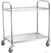 Hendi Serveerwagen 2 bladen chroomstaal 910x590x950 mm |810002 2