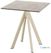 Infinity Terrastafel Zand Frame + Moonstone HPL 70x70 cm - Essentials 120031377