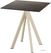 Infinity Terrastafel Zand Frame + Riverwashed Wood HPL 70x70 cm - Essentials 120031477