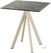 Infinity Terrastafel Zand Frame + Galaxy Marble HPL 70x70 cm - Essentials 120031577