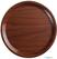 Cambro Mykonos gelamineerd dienblad walnoot 38cm | DM798
