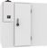 Koel/Vriescel zonder motor - 120 x 150 x 201 cm - CombiSteel - 7489.0005 3