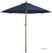 Bolero ronde donkerblauwe parasol 3 meter | GG497