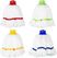 Jantex Microvezel Mop Hoofd Blauwe Streep 150g - HX250 4