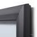 Syna Vergrendelbaar Notitiebord Outdoor met Gasveer 21x A4 RAL 7016 - SCT21XA4PHC7016JS 3