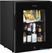 TEFCOLD Zwarte Minibar met Randloze Glazen Deur - TM33G 2