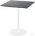 Urban Terrastafel Wit Frame + Zwart HPL 70x70 cm - Essentials 130021077