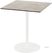 Urban Terrastafel Wit Frame + Moonstone HPL 70x70 cm - Essentials 130021377