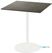 Urban Terrastafel Wit Frame + Midnight Marble HPL 70x70 cm - Essentials 130021677