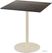 Urban Terrastafel Zand Frame + Riverwashed Wood HPL 70x70 cm - Essentials 130031477