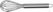 Hendi Garde 250 mm 8-draads rvs | 510001 1