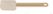 Hendi Pannenlikker 55x90x250 mm met rubber blad |658604 2