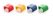 Hendi Deksel clips voor HACCP voorraaddozen | blauw | 12 stuks | 880692 5