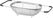 Uitschuifbare Gootsteenvergiet - HENDI - 360x240x(H)115mm - 535219 3