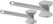 Vleeshamer, HENDI, Zwart, 255x65x(H)70mm - 513118 4