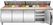 Combisteel 7450.0450 SALADETTE 4 DEURS GRANIET BLAD 4