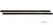 Sier Disposables Refork Rechte Rietjes Zwart ø 6 mm / 20cm (doos 100) - HU495 2