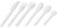 Fiesta Recyclable Fiesta Composteerbare Papieren Theelepels 132mm (verpakking van 100) - HT486 5