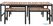 Bolero Lage Salontafel van Staal en Acacia 1200x800 Mm - DK903 5