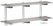 Gastro M RVS wandplank | 160x40cm | DS450 4