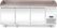 Arktic 220252 Pizzakoelwerkbank met granieten werkblad, 3-deurs, , 375L, graniet, 230V/400W, 2010x800x(H)875mm