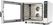 Maxima Combisteamer - 6 Bakken (1/1 GN / 60 X 40 cm) - Analoog - 400V - 08500206 5