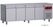 Diamond DT224/P9H Geventileerde koelwerkbank, 4 deuren GN 1/1, 550 Lit.