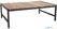 Bolero Lage Salontafel van Staal en Acacia 1200x800 Mm - DK903