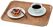 Cambro Madeira gelamineerd dienblad bruin olijf 43cm | DR584 2