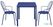 Bolero HZ359 Adeline Armstoelen Donkerblauw (4 stuks) 4