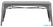 Bolero JA329 Bistro Metalen Bank Donkergrijs 1000mm (2 stuks) 2