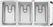 Buffalo JB984 mobiele bain-marie trolley 3x GN 1/1 3