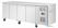 Polar UA107 U-Series vierdeurs slanke koelwerkbank 3