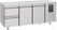 700 Koelwerkbank 2 Deuren 2 Laden, combisteel 7489.5520 1