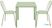 Bolero Adeline Stalen Vierkante Tafel 700mm Lichtgroen - HZ357 3